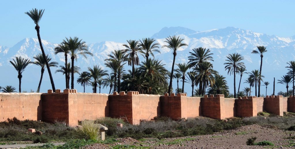 Climats et saisons à Marrakech , haut atlas