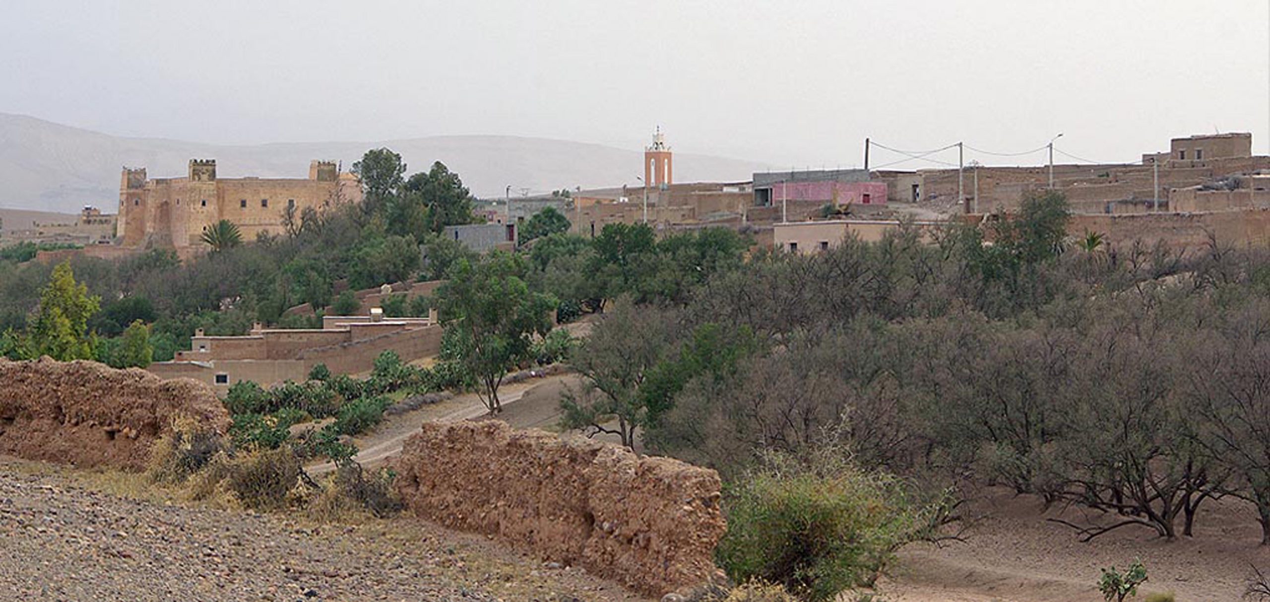 Le village et la kasbah d'Oumnass,, Marrakech excursion